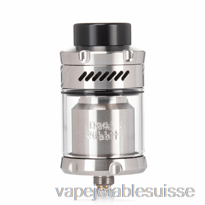 Vape Suisse Hellvape Lapin Mort V3 25mm Rta Acier Inoxydable